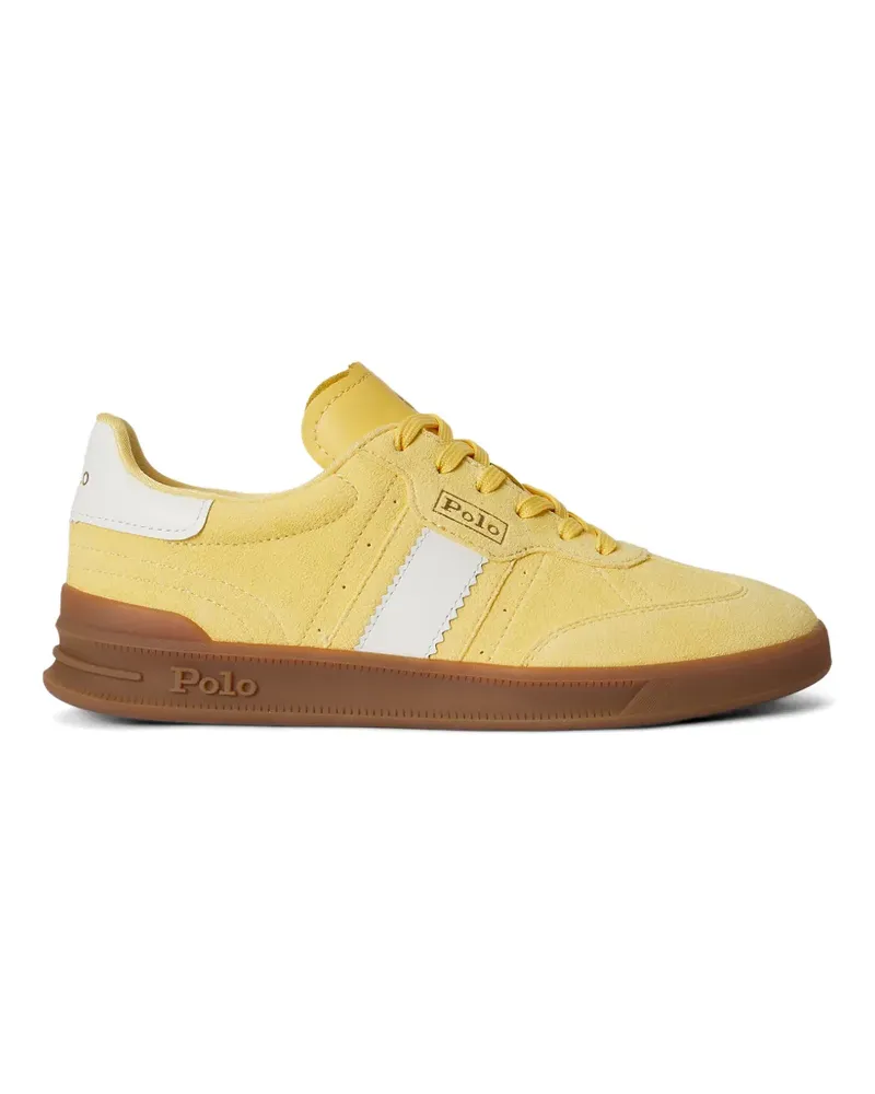 Ralph Lauren Sneakers aus Wildleder - Gelb Gelb