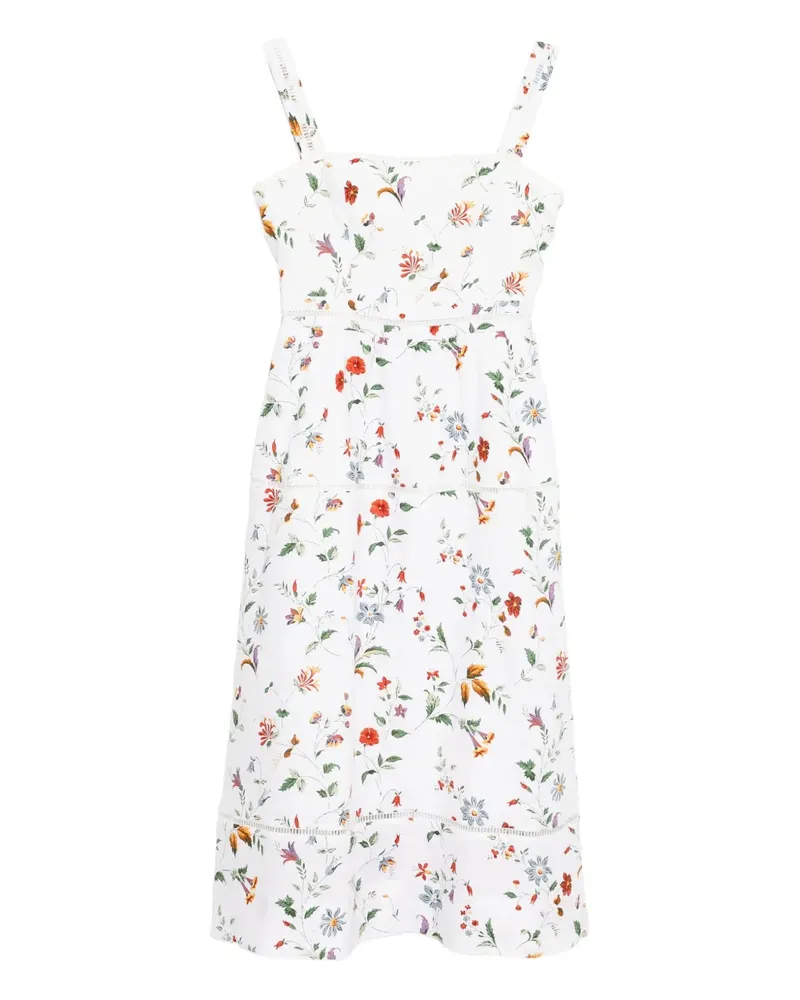 Reformation Everett Kleid - Weiß Weiß