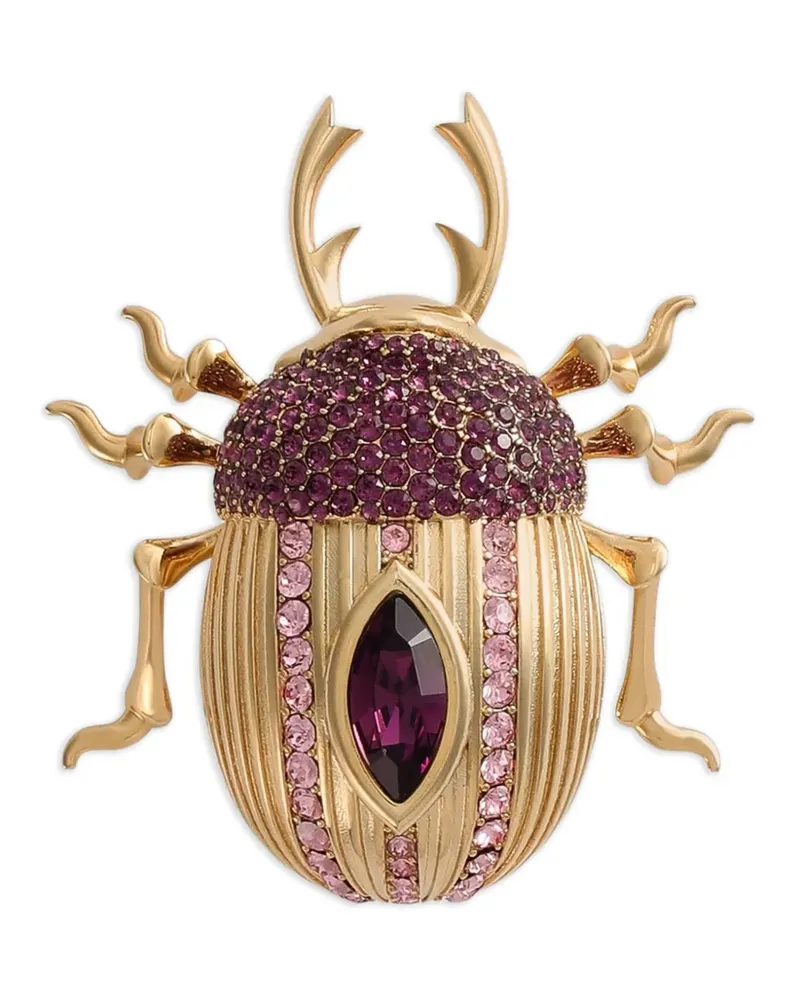 Dolce & Gabbana Brosche im Käfer-Design - Gold Gold