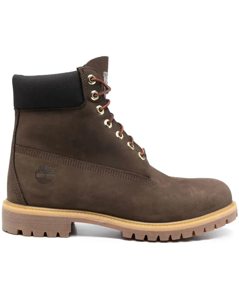 Timberland Schnürstiefel aus Wildleder - Braun Braun