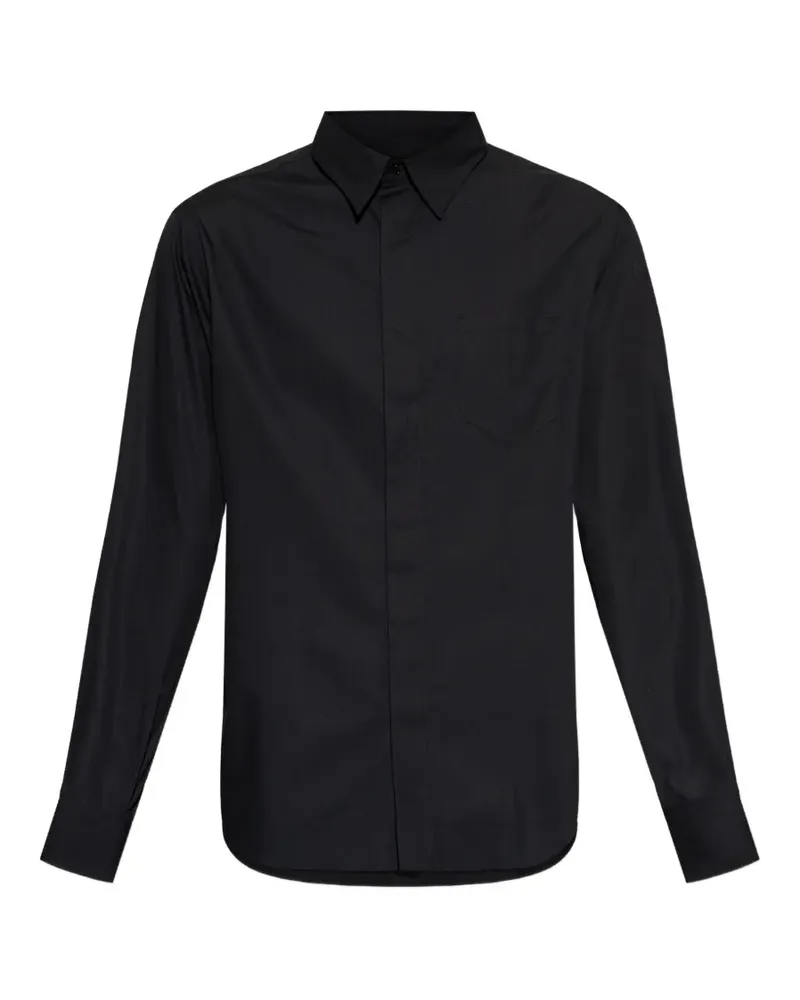 Iceberg long-sleeve pocket shirt - Schwarz Schwarz