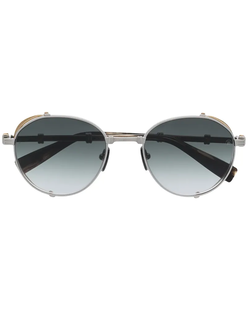 Balmain x Akoni Sonnenbrille mit Farbverlauf - Silber Silber