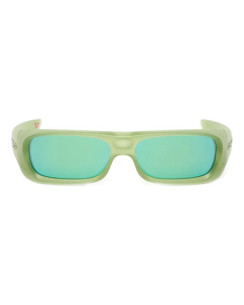 Oakley Permian rectangle-frame sunglasses - Grün Grün