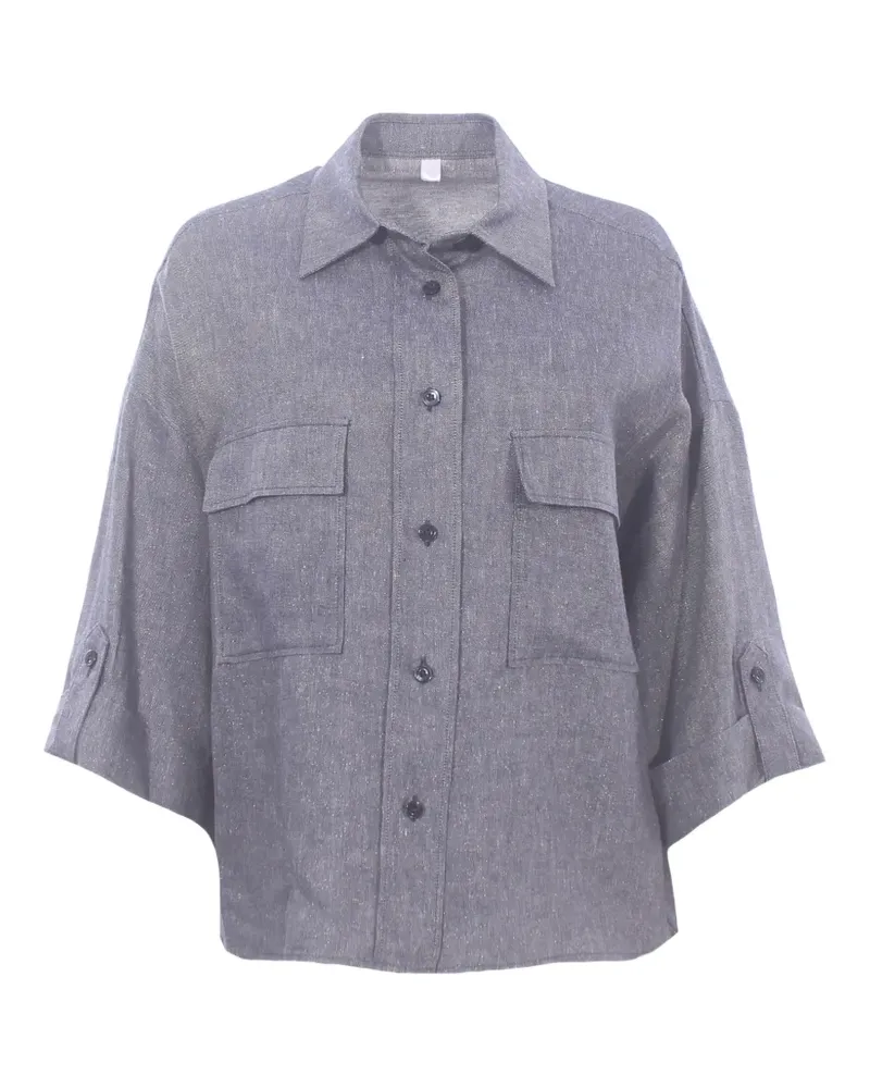 Eleventy buttoned shirt - Blau Blau