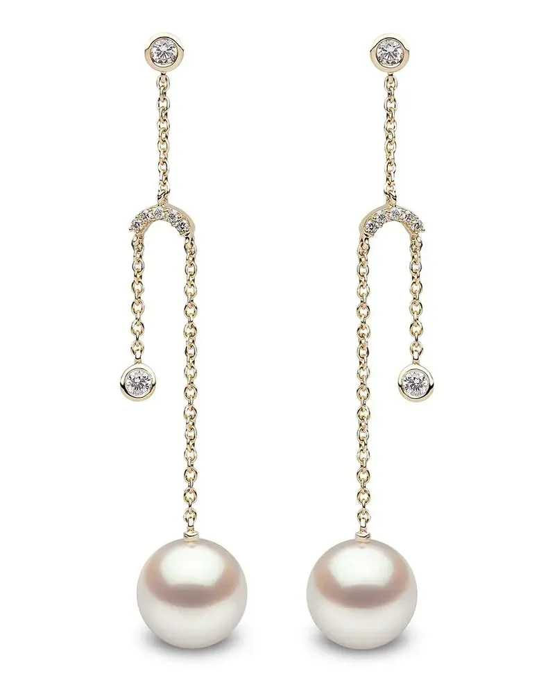 YOKO London 18kt 'Trend' Goldohrringe mit Diamanten Gold