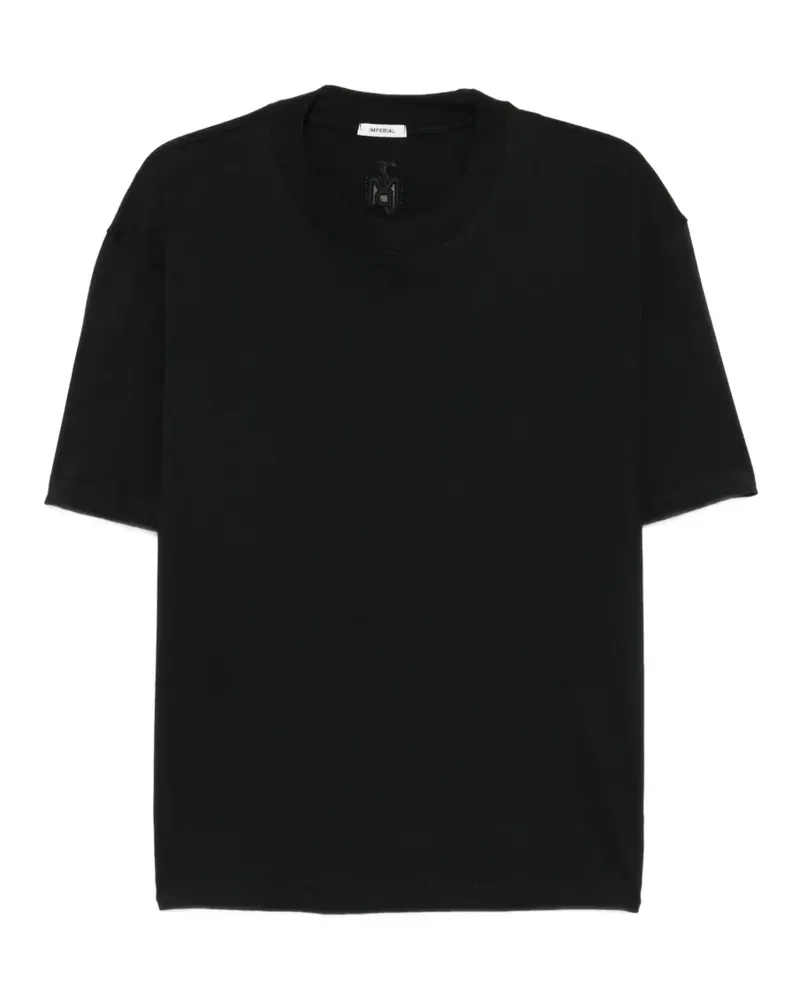 IMPERIAL short-sleeve cotton T-shirt - Schwarz Schwarz