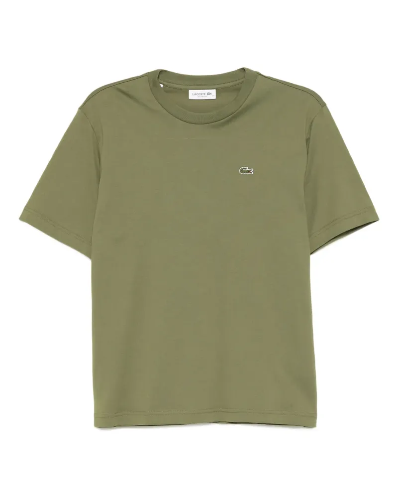 Lacoste T-Shirt mit Logo-Applikation - Grün Grün