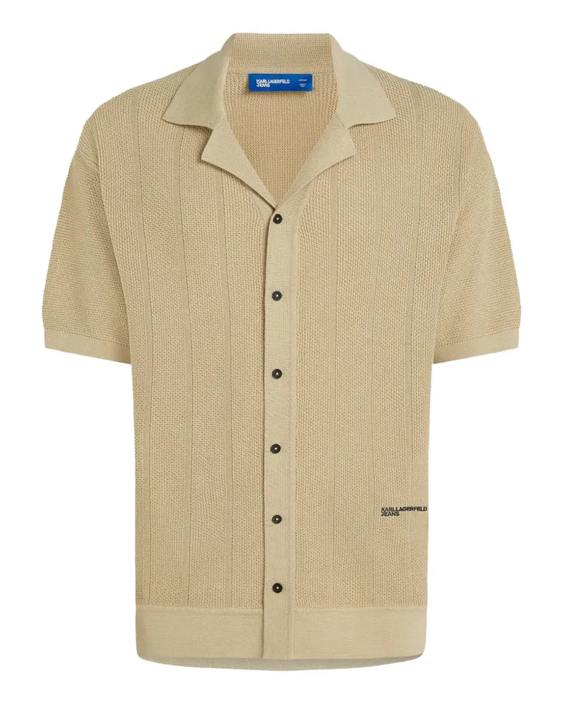 Karl Lagerfeld Klassisches Hemd - Nude Nude