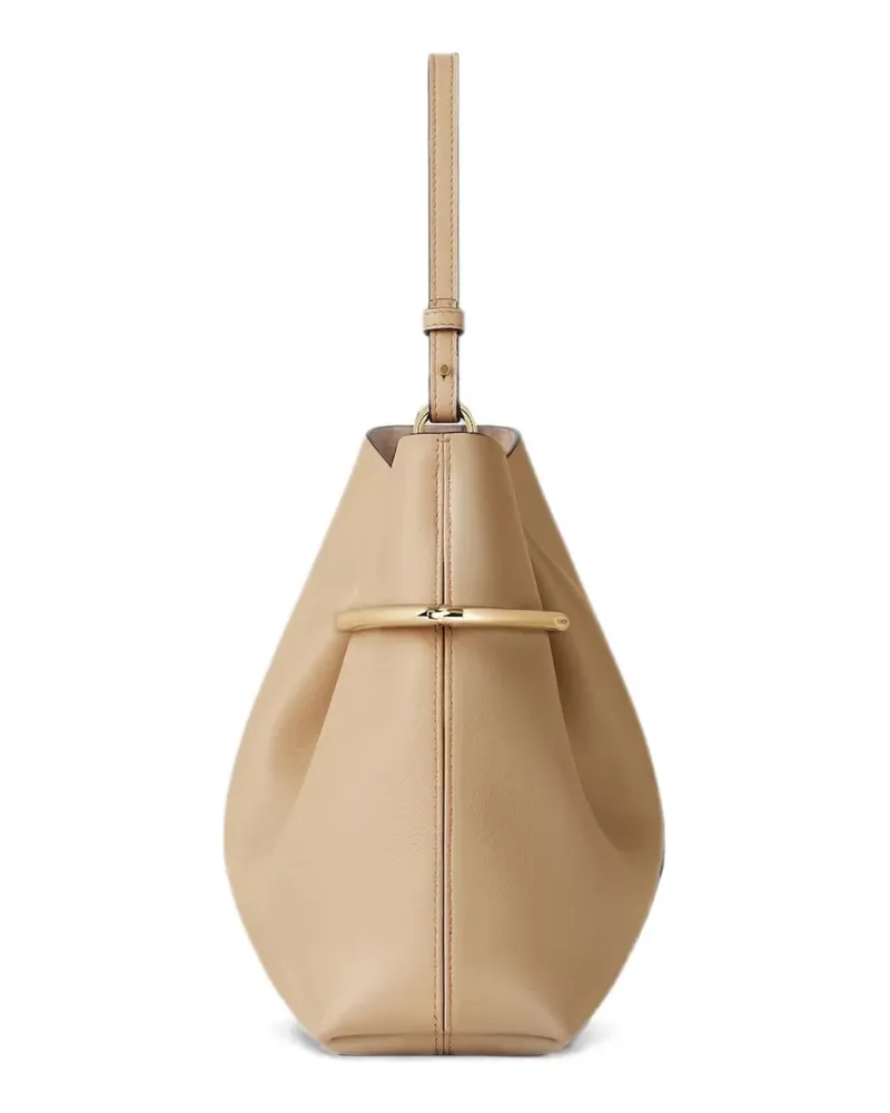 Givenchy mini Pinch Me leather bucket bag - Nude Nude