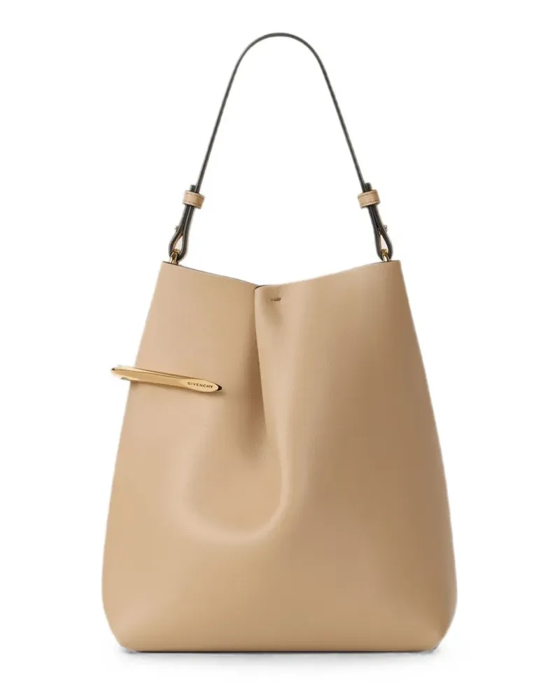 Givenchy mini Pinch Me leather bucket bag - Nude Nude