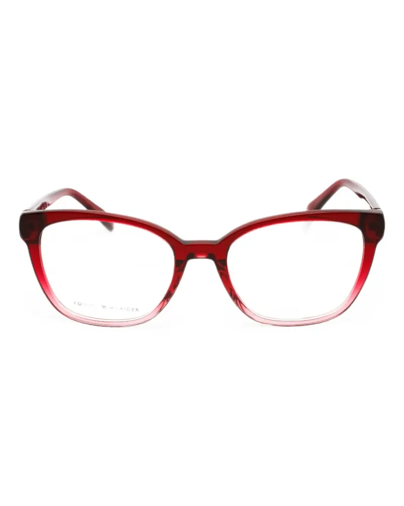 Tommy Hilfiger cat-eye frame glasses - Rot Rot