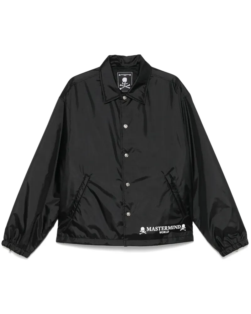Mastermind Japan Coach Jacke - Schwarz Schwarz