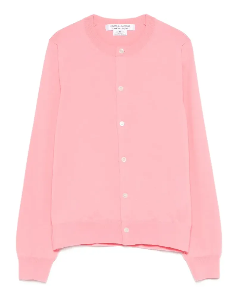 Comme des Garçons Geknöpfte Knitwear - Rosa Rosa