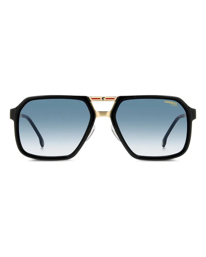 Carrera geometric-frame sunglasses - Schwarz Schwarz