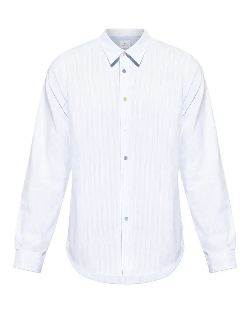 Paul Smith Gestreiftes Hemd - Blau Blau