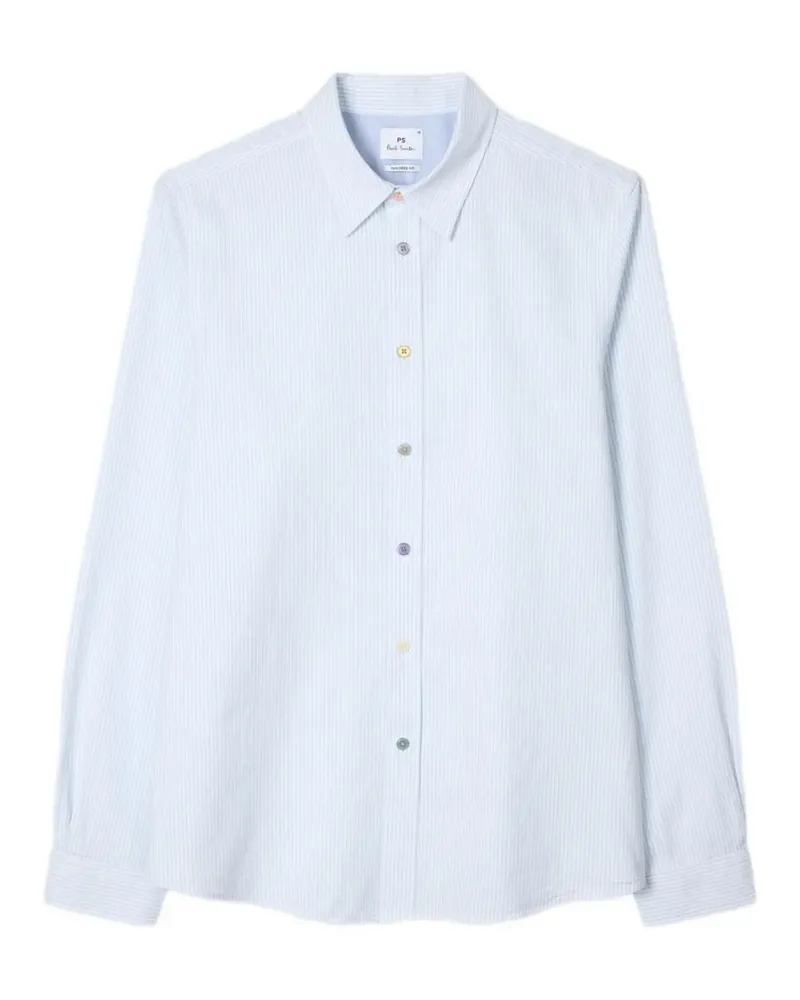 Paul Smith Gestreiftes Hemd - Blau Blau