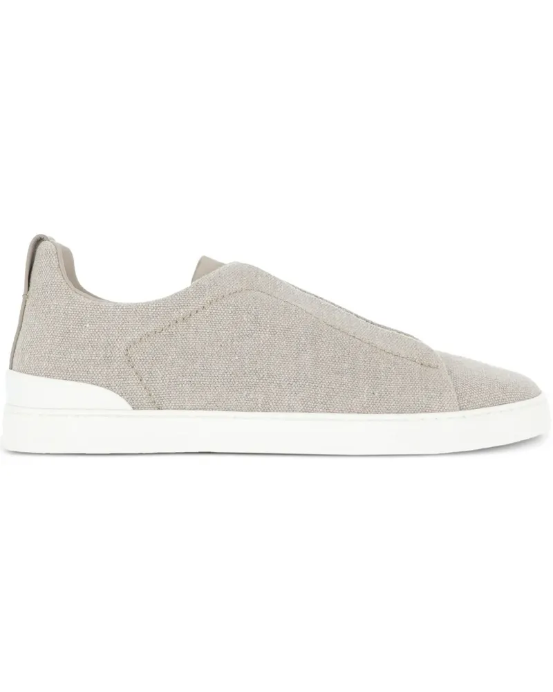 Ermenegildo Zegna Triple Stitch Sneakers - Nude Nude