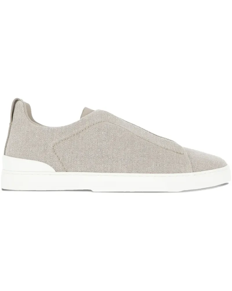 Ermenegildo Zegna Triple Stitch Sneakers - Nude Nude