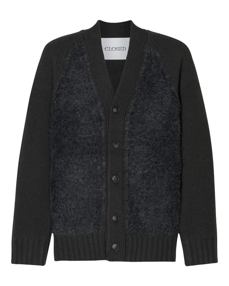 Closed Strukturierter Cardigan mit Knopfleiste - Grau Grau