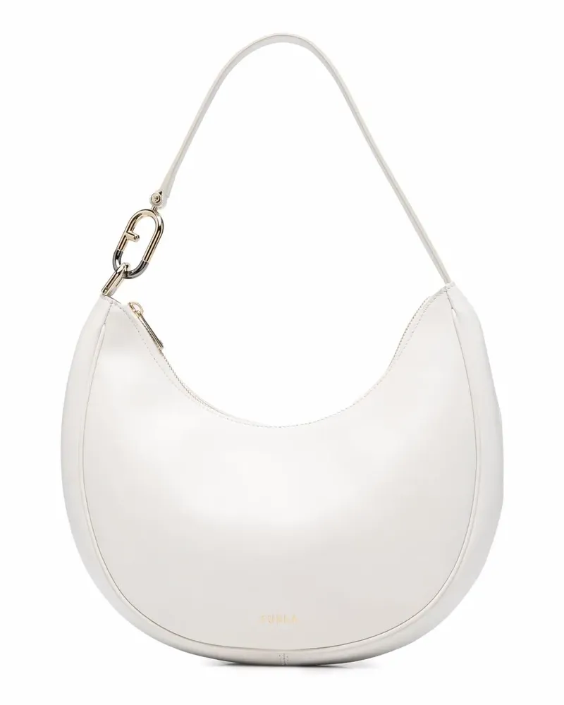Furla Mittelgroße Primavera Handtasche - Weiß Weiß