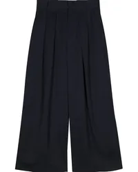 Meryll Rogge high-waist wide-leg trousers Blau