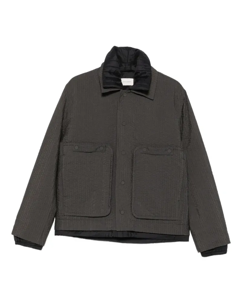 Craig Green Doppelt gesteppte Jacke - Grau Grau