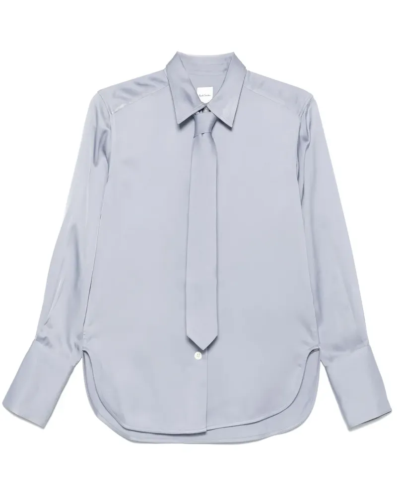 Paul Smith Hemd mit Schnürung - Blau Blau