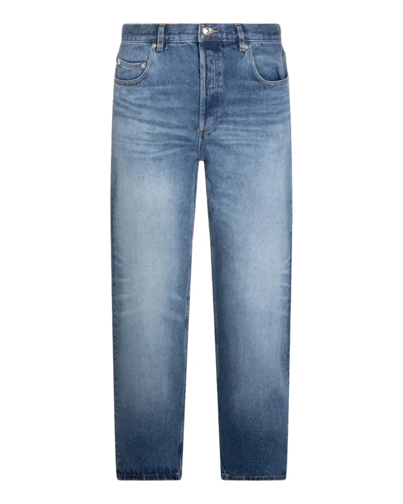 A.P.C. washed-indigo cotton jeans - Blau Blau
