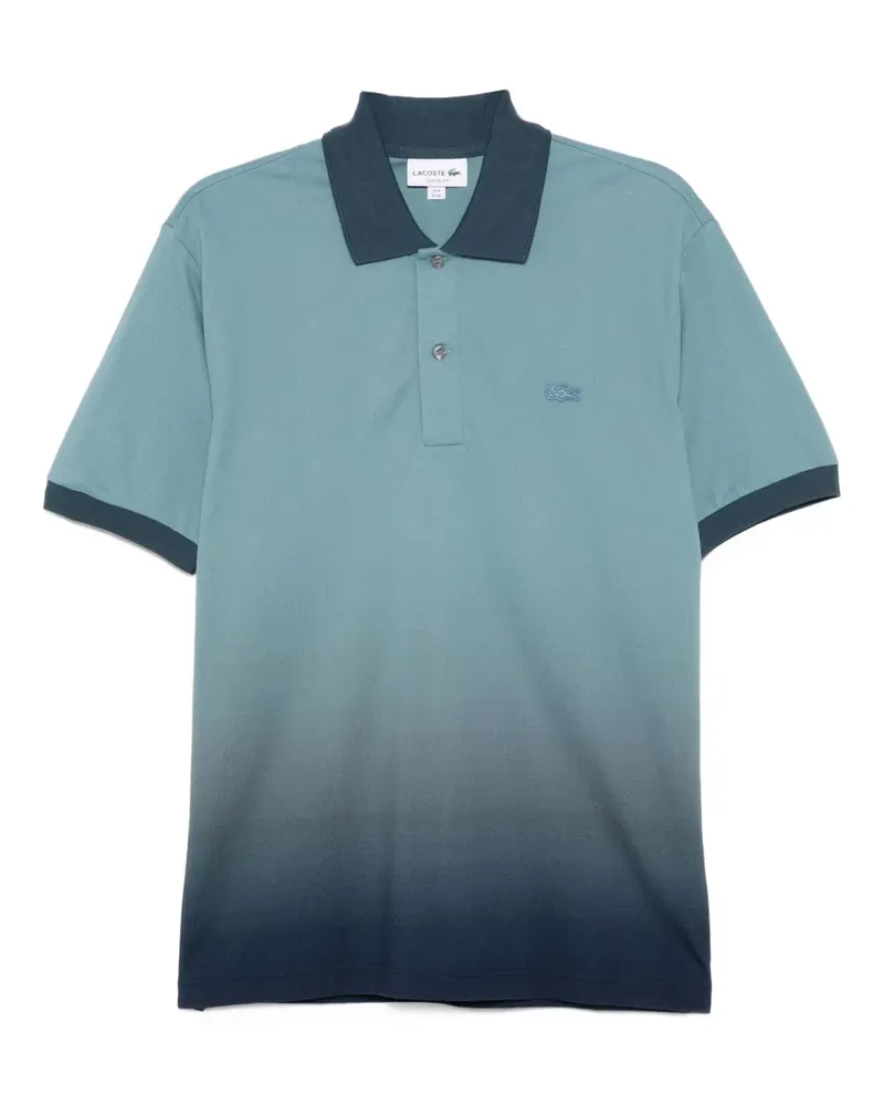 Lacoste Poloshirt mit Logo-Stickerei - Blau Blau