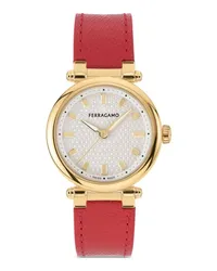 Ferragamo Softy Quarz 30mm Weiß