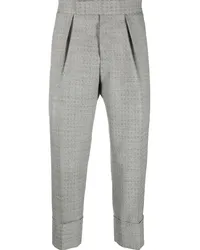 Sapio Cropped-Hose mit Print Grau