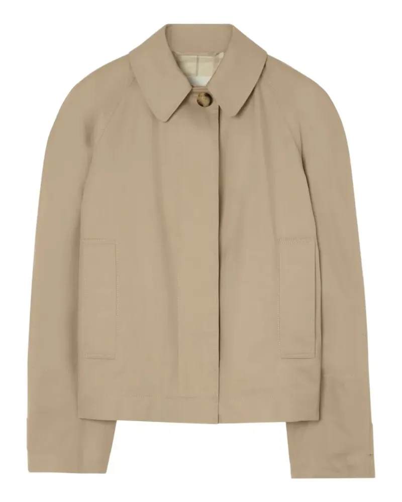 Burberry Tropical Gabardine-Jacke - Nude Nude