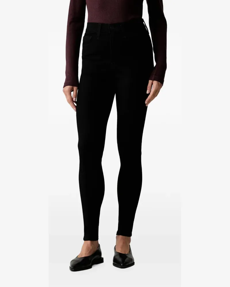 Levi's 720 high-waisted skinny jeans - Schwarz Schwarz