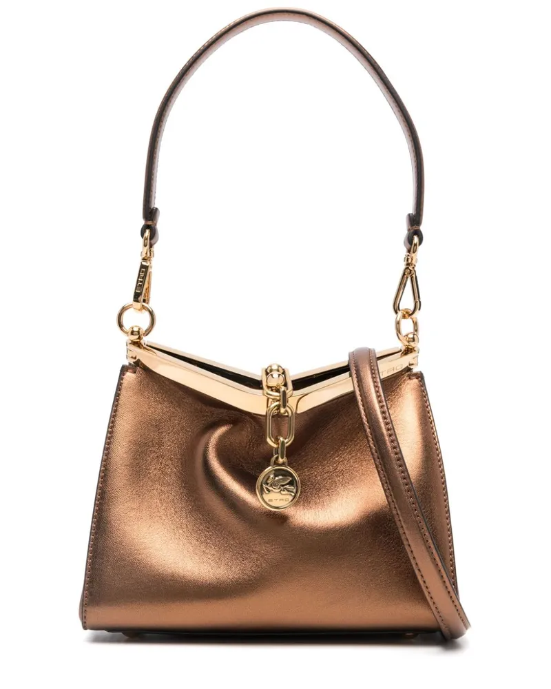 Etro Kleine Vella Schultertasche - Braun Braun