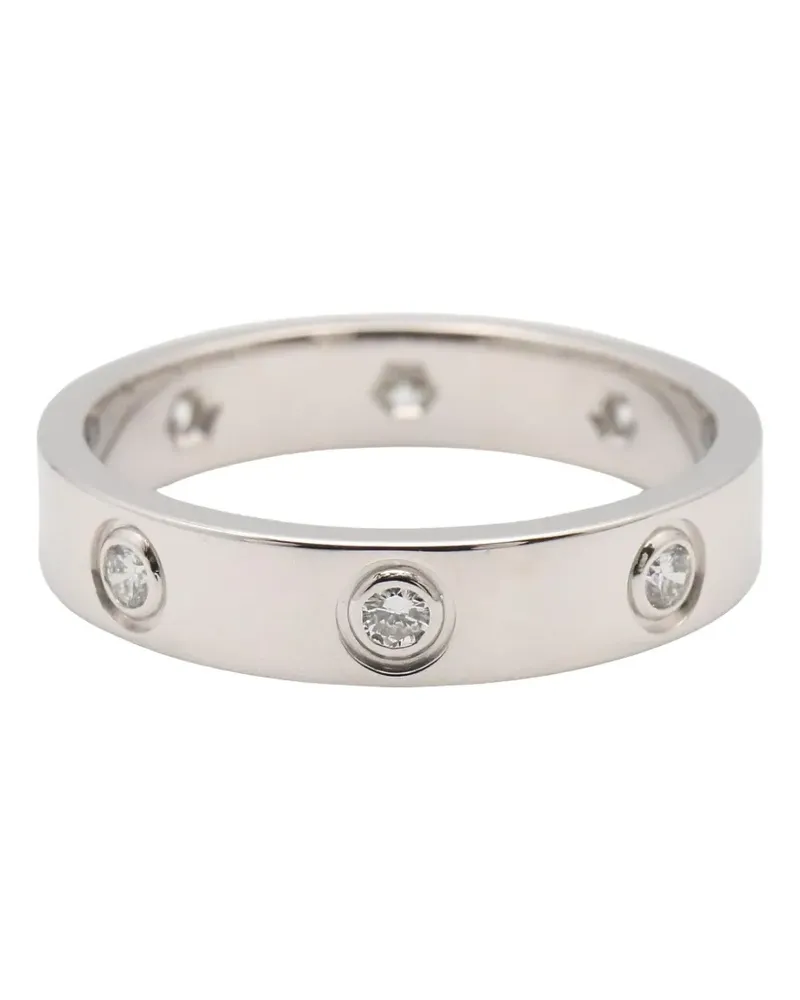Cartier 2010s Love diamond ring - Silber Silber