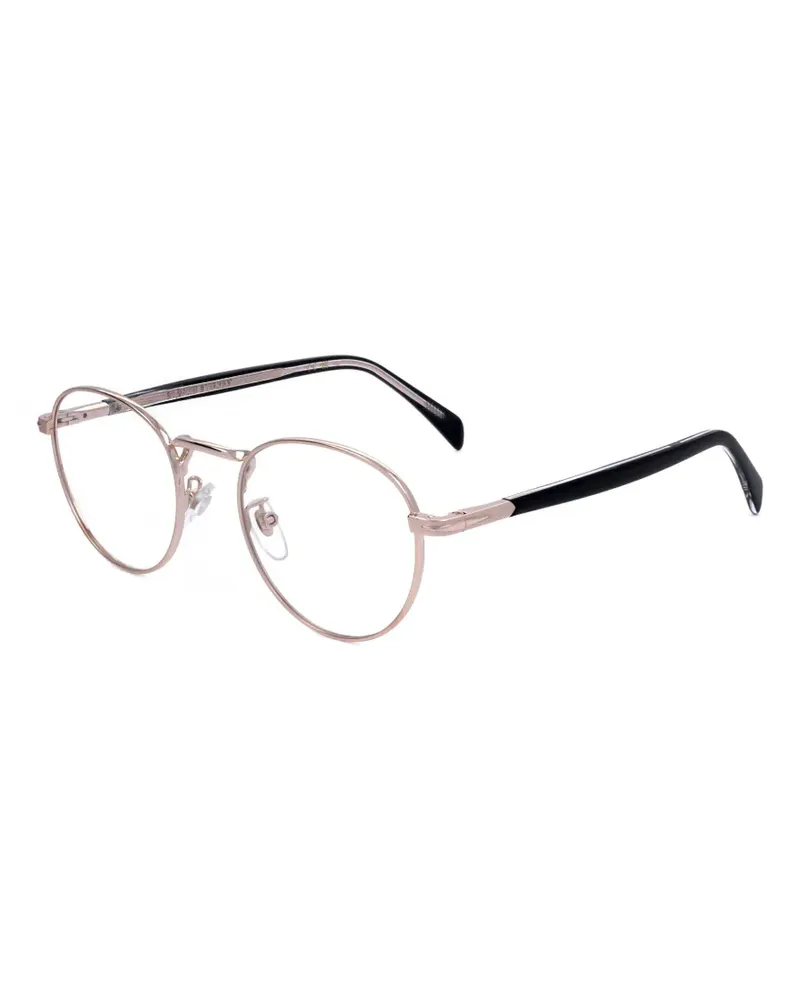 EYEWEAR by DAVID BECKHAM Brille mit rundem Gestell - Gold Gold