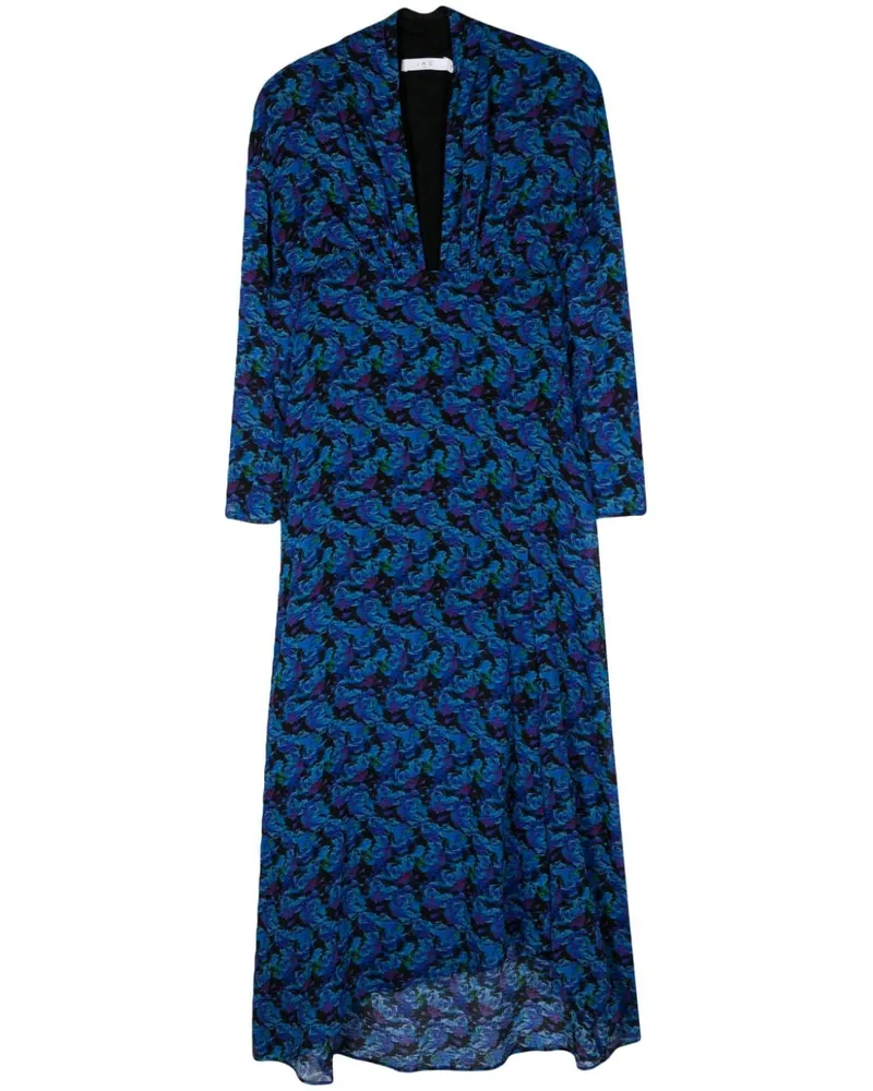 IRO Nollie Maxikleid - Blau Blau
