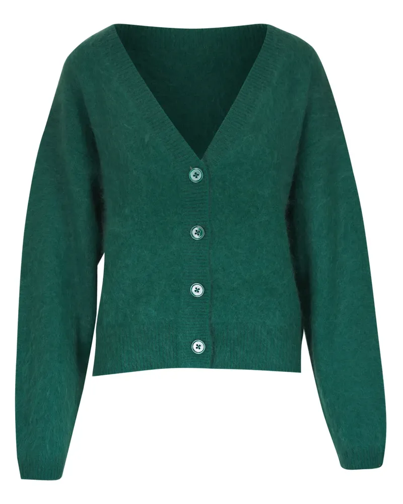 Dorothee Schumacher Cardigan mit V-Ausschnitt - Grün Grün