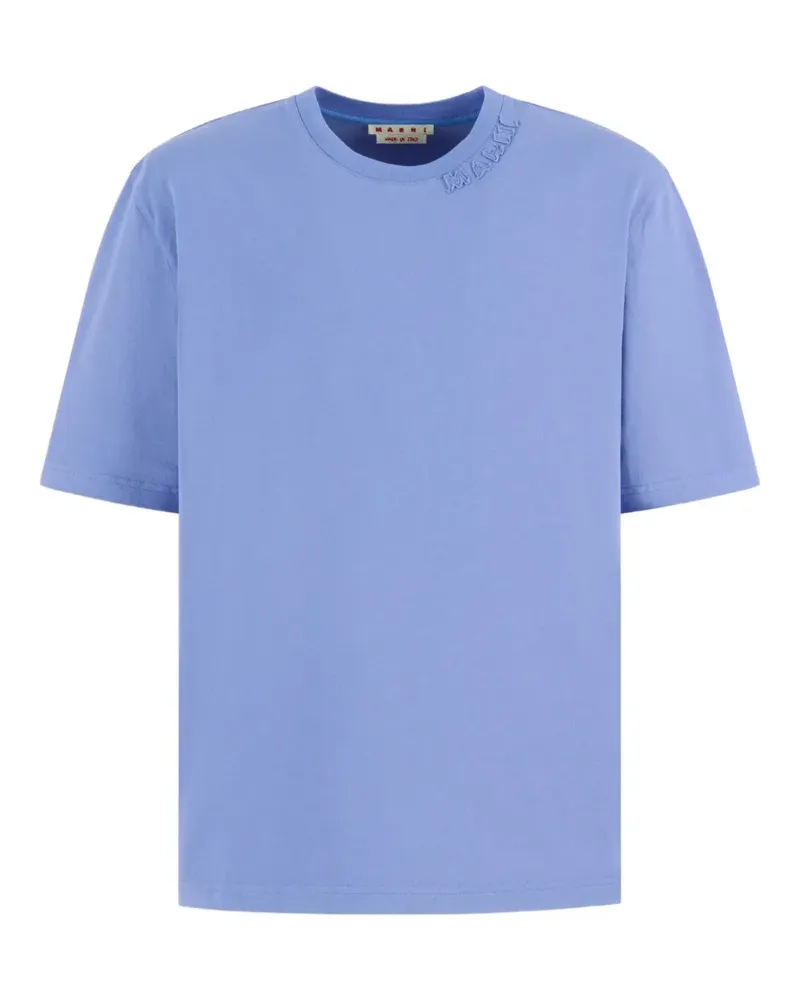 Marni Klassisches T-Shirt - Blau Blau