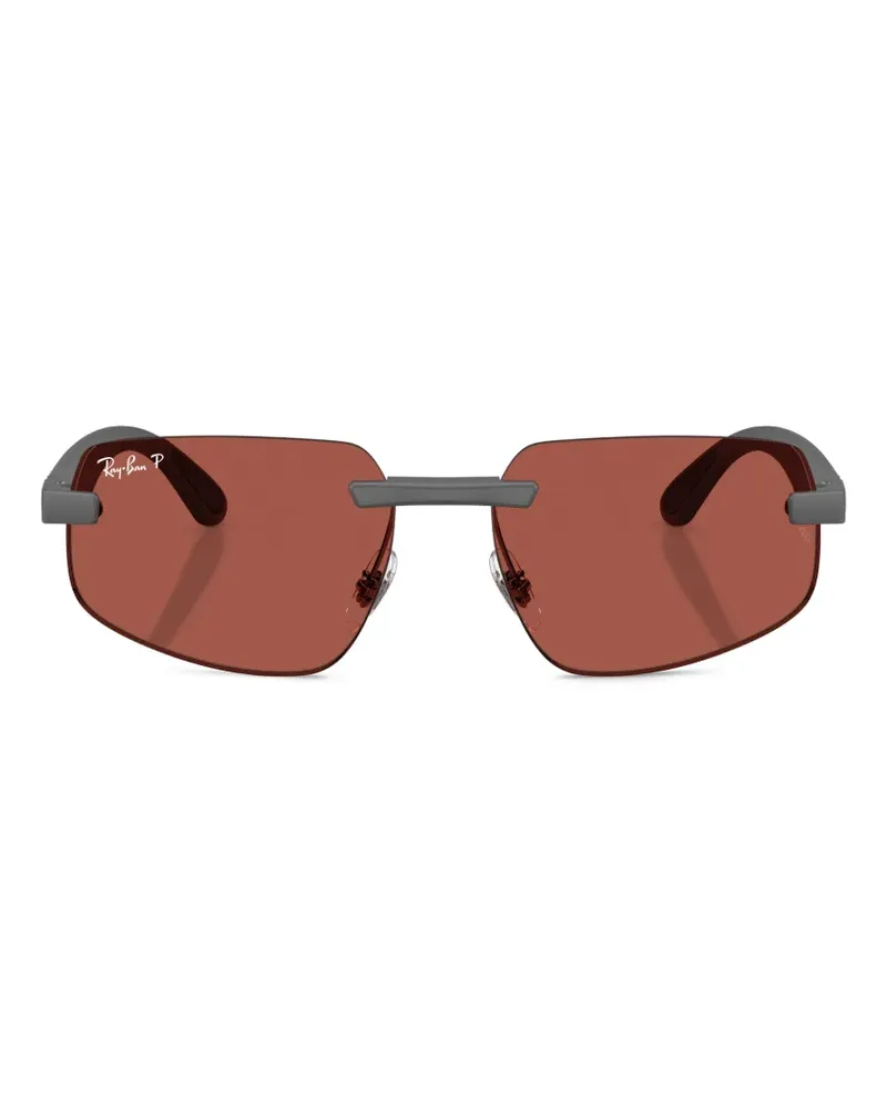 Ray Ban Rahmenlose Sonnenbrille - Grau Grau