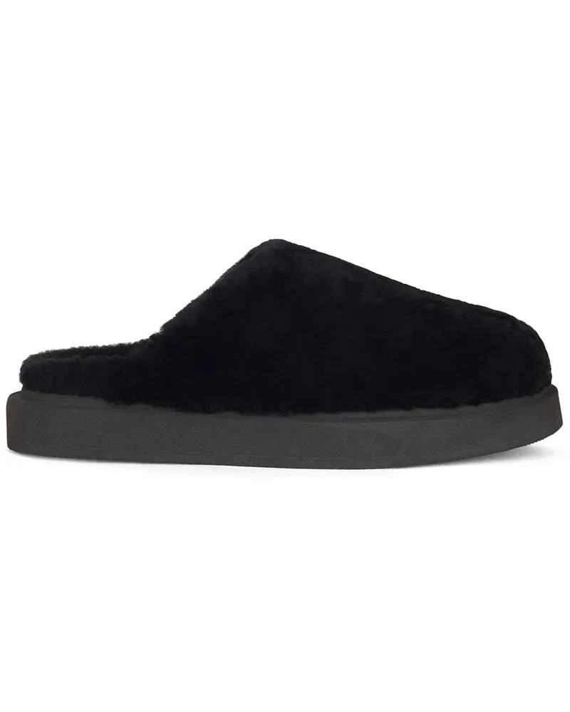 Giuseppe Zanotti Wynter Slipper mit Gummisohle - Schwarz Schwarz