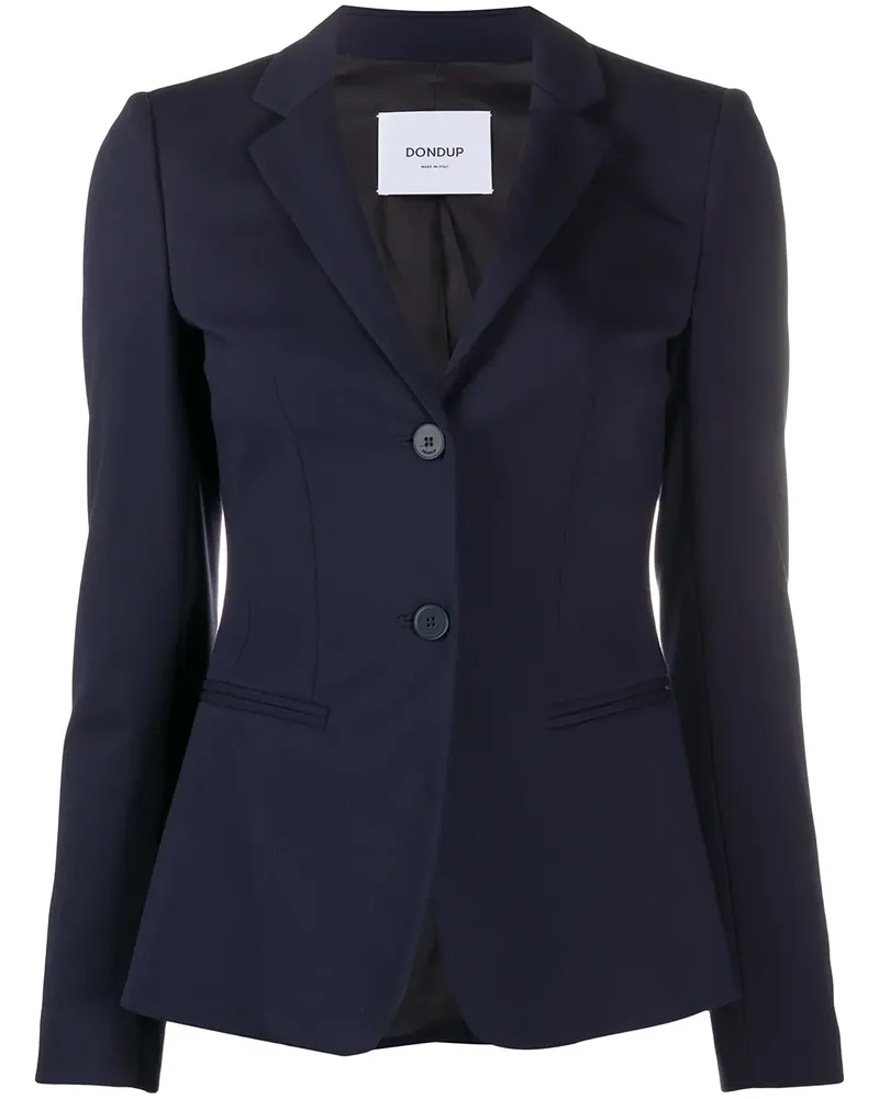 Dondup Einreihiges Sakko - Blau Blau