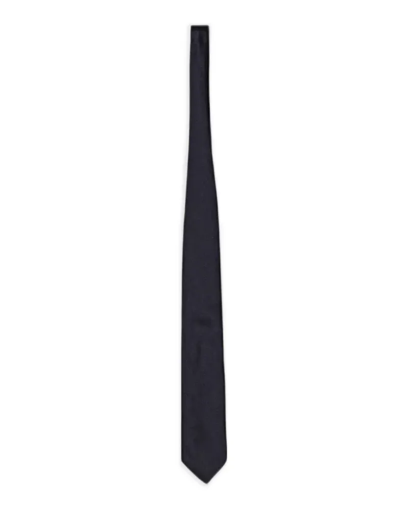 Ermenegildo Zegna silk tie - Blau Blau