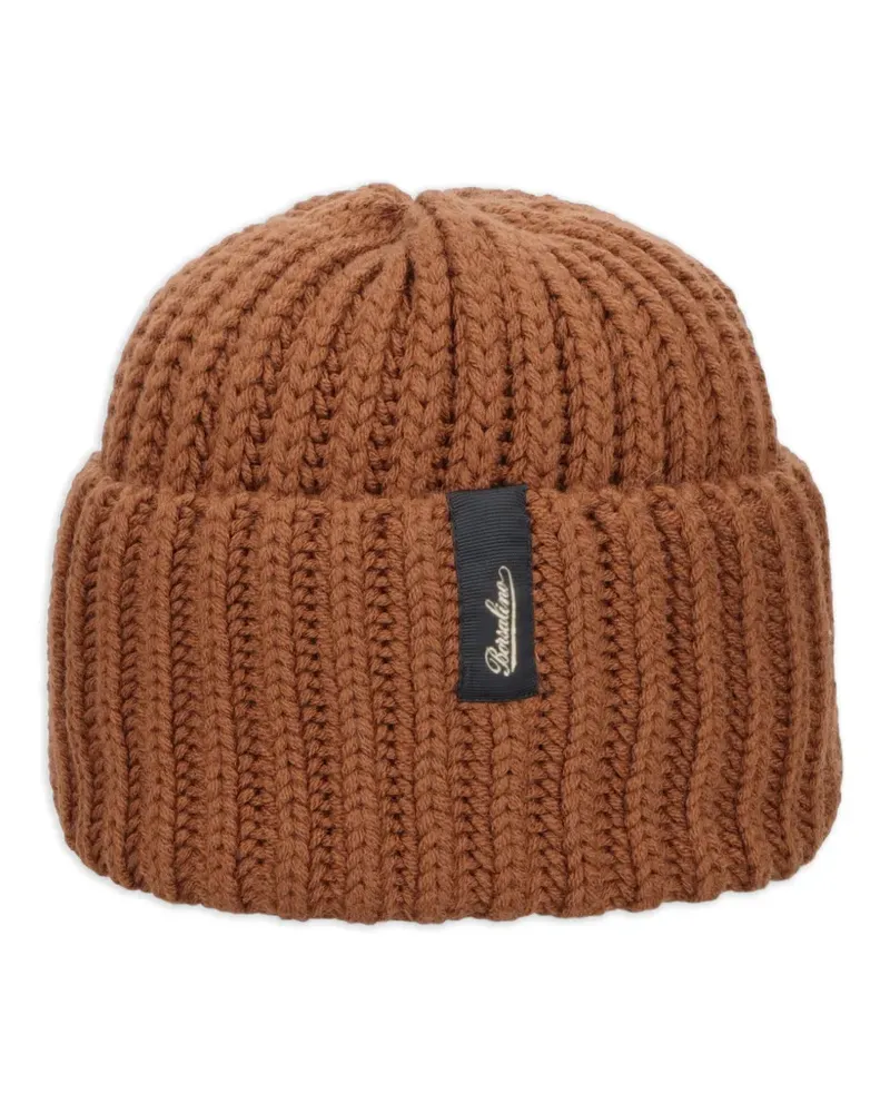 Borsalino Bell beanie - Braun Braun