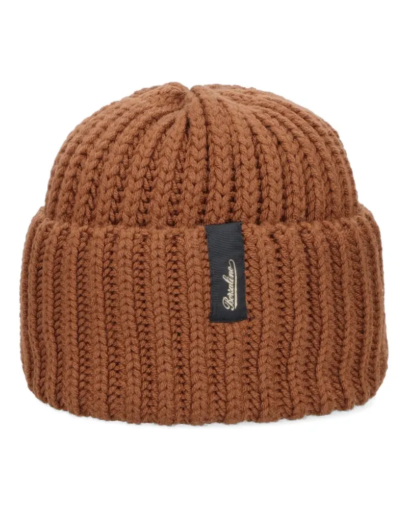 Borsalino Bell beanie - Braun Braun