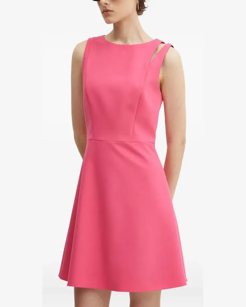 HUGO BOSS Minikleid mit Cut-Out - Rosa Rosa