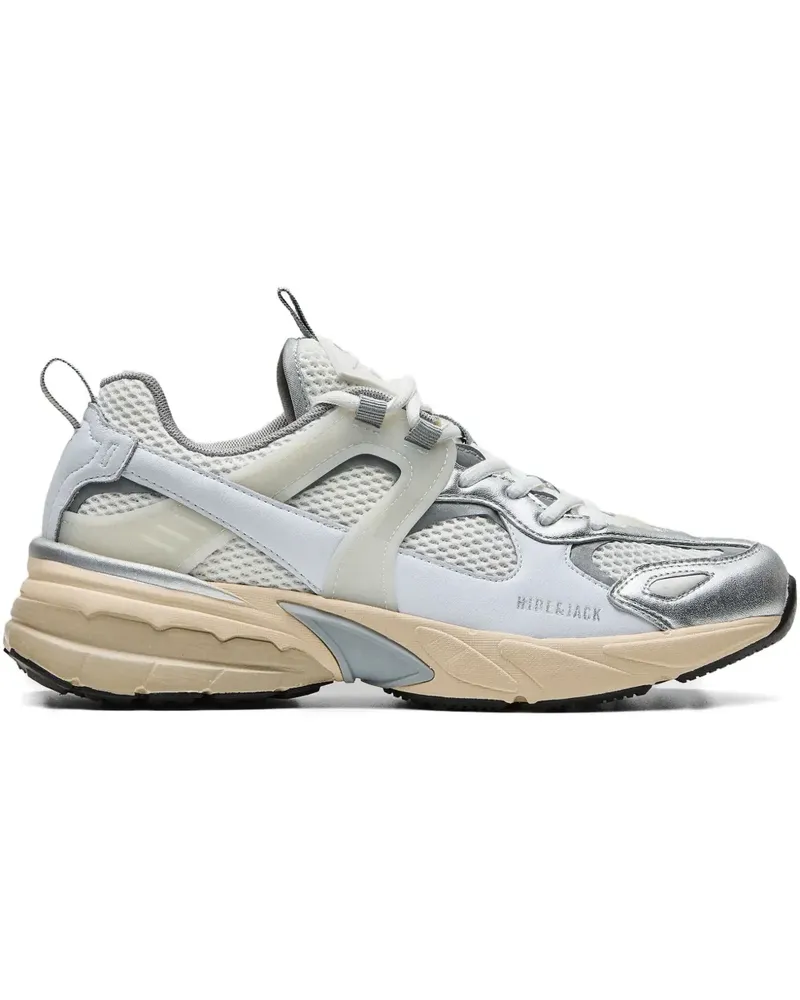 Hide & Jack Sneakers im Metallic-Look - Weiß Weiß