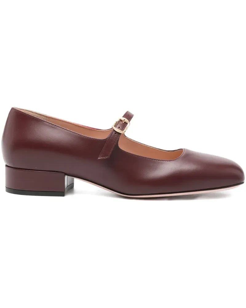 Bally Pumps mit Schnallen - Rot Rot