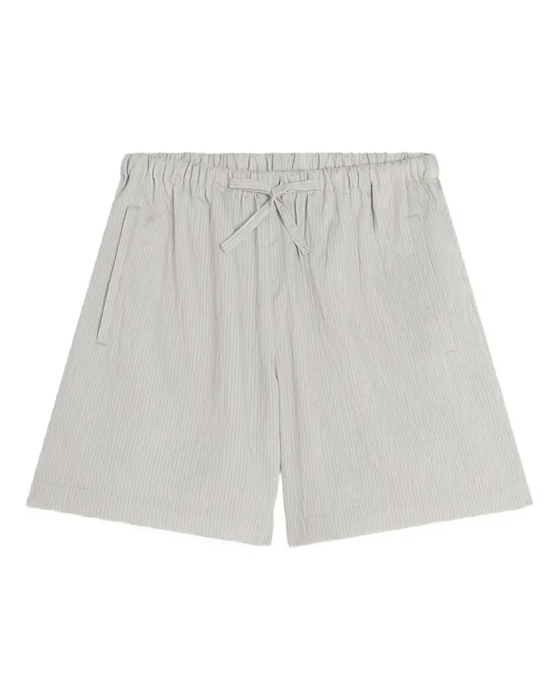 Kitsuné striped shorts - Grau Grau