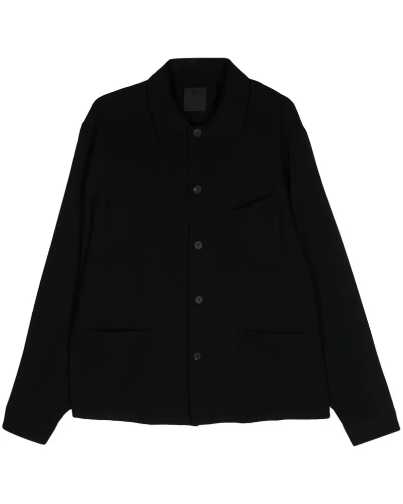 Givenchy Hemd mit klassischem Kragen - Schwarz Schwarz